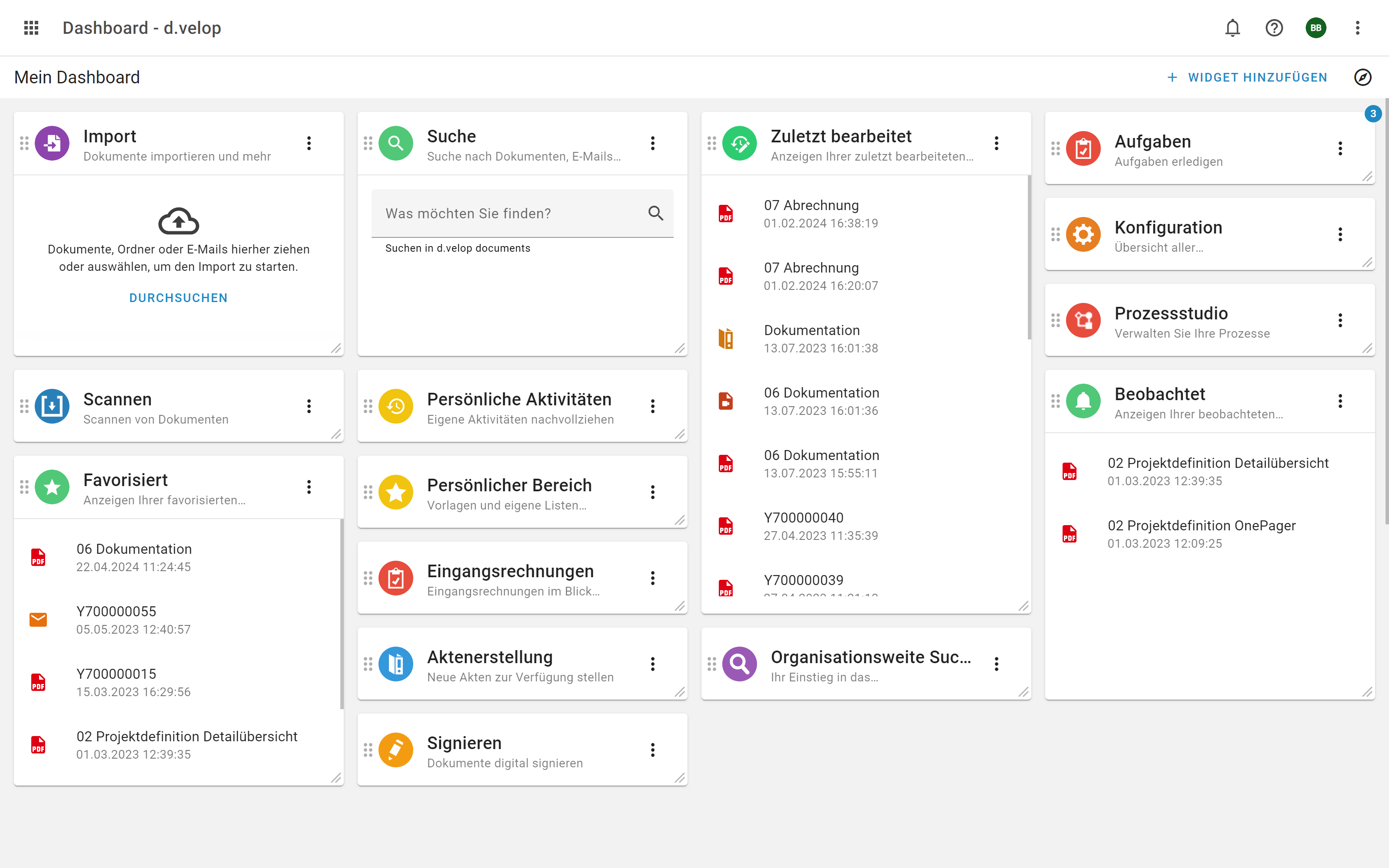 d.velop documents – Dokumentenmanagement