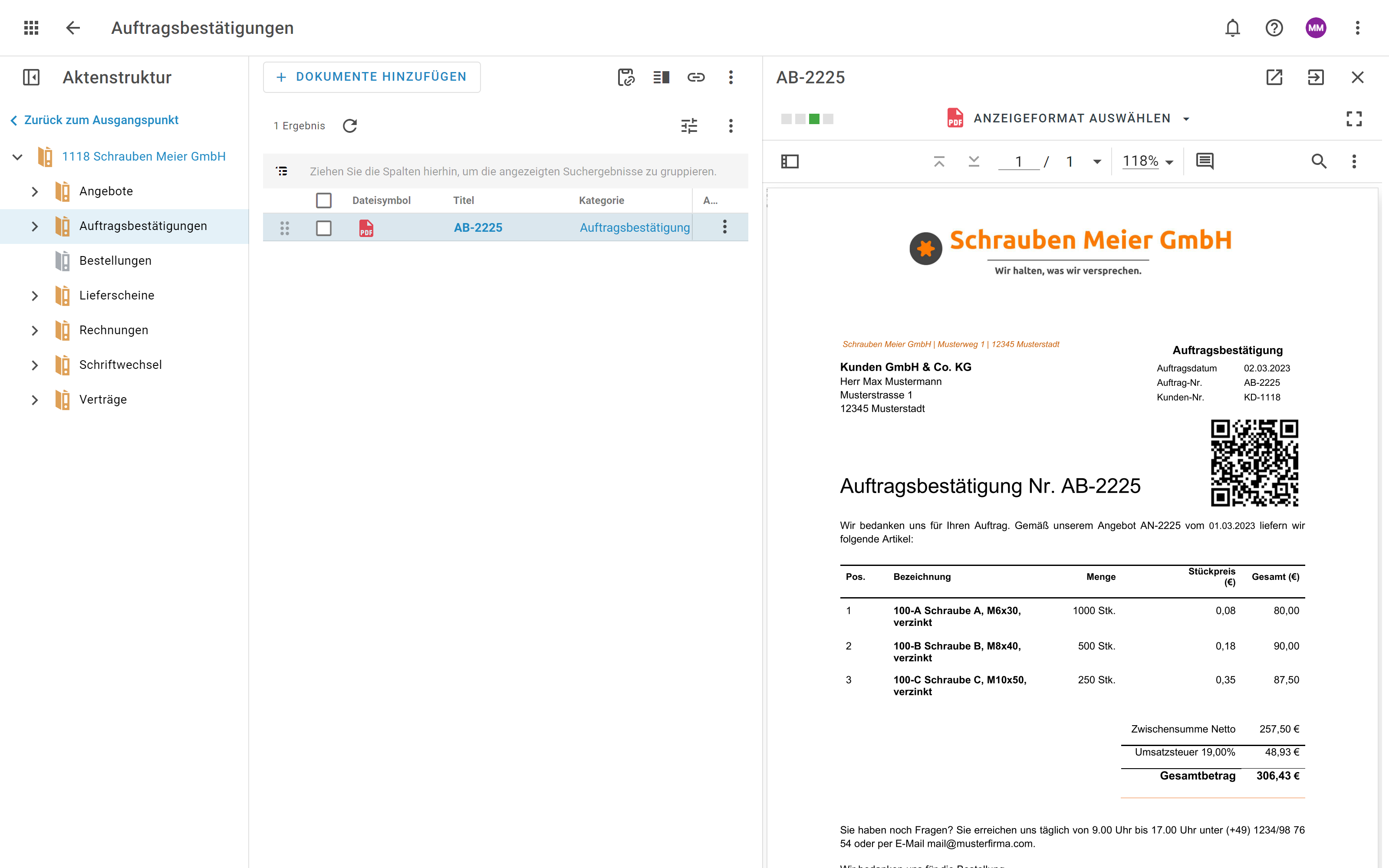 d.velop documents – Dokumentenmanagement