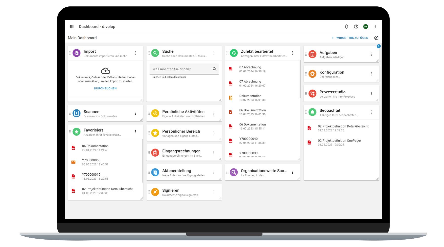 d.velop documents – Dokumentenmanagement
