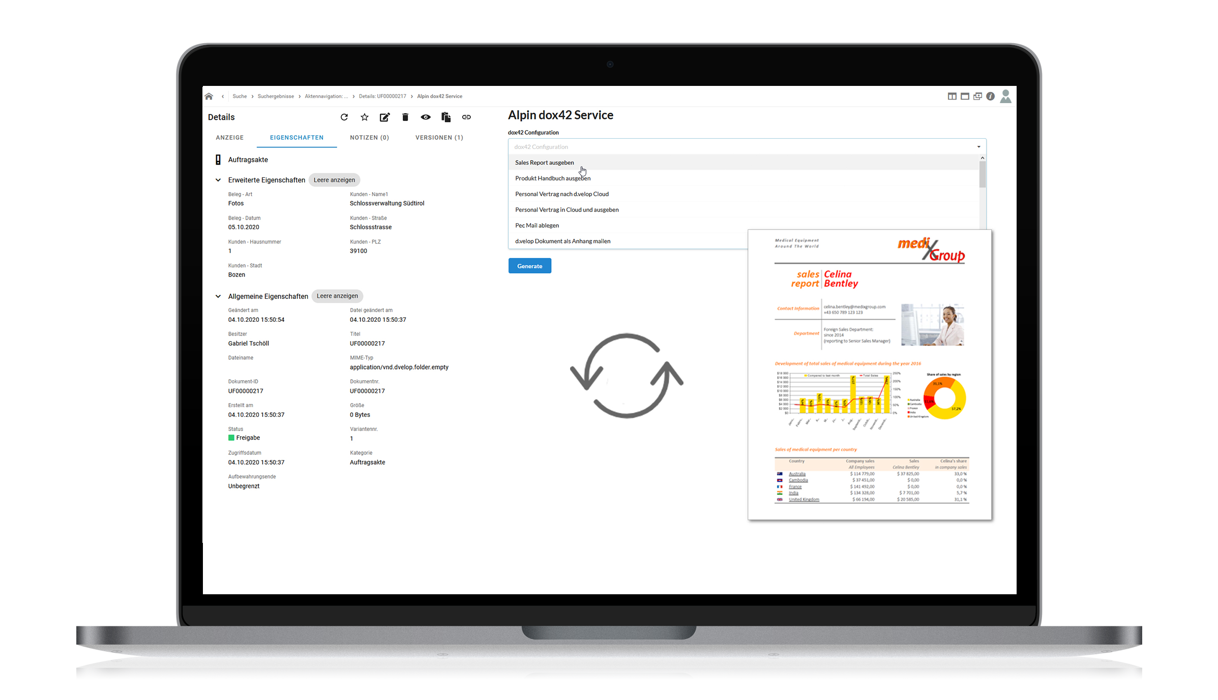 dox42 App for d.velop documents